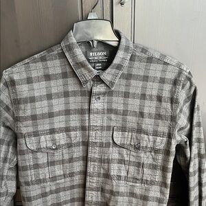 Filson Charcoal Checkered Men's Shirt